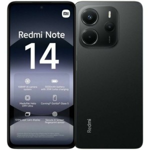 Smartphone Xiaomi Redmi Note 14 HELIO G99 ULTRA 6 GB RAM 128 GB Schwarz 6,67"