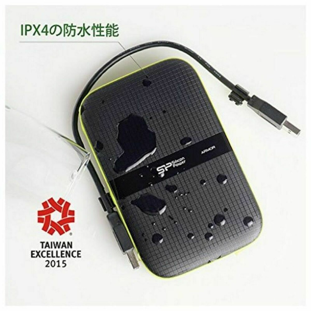 Disque Dur Externe Silicon Power Armor A60 2.5" USB 3.0 2 TB Anti-shock 2 TB