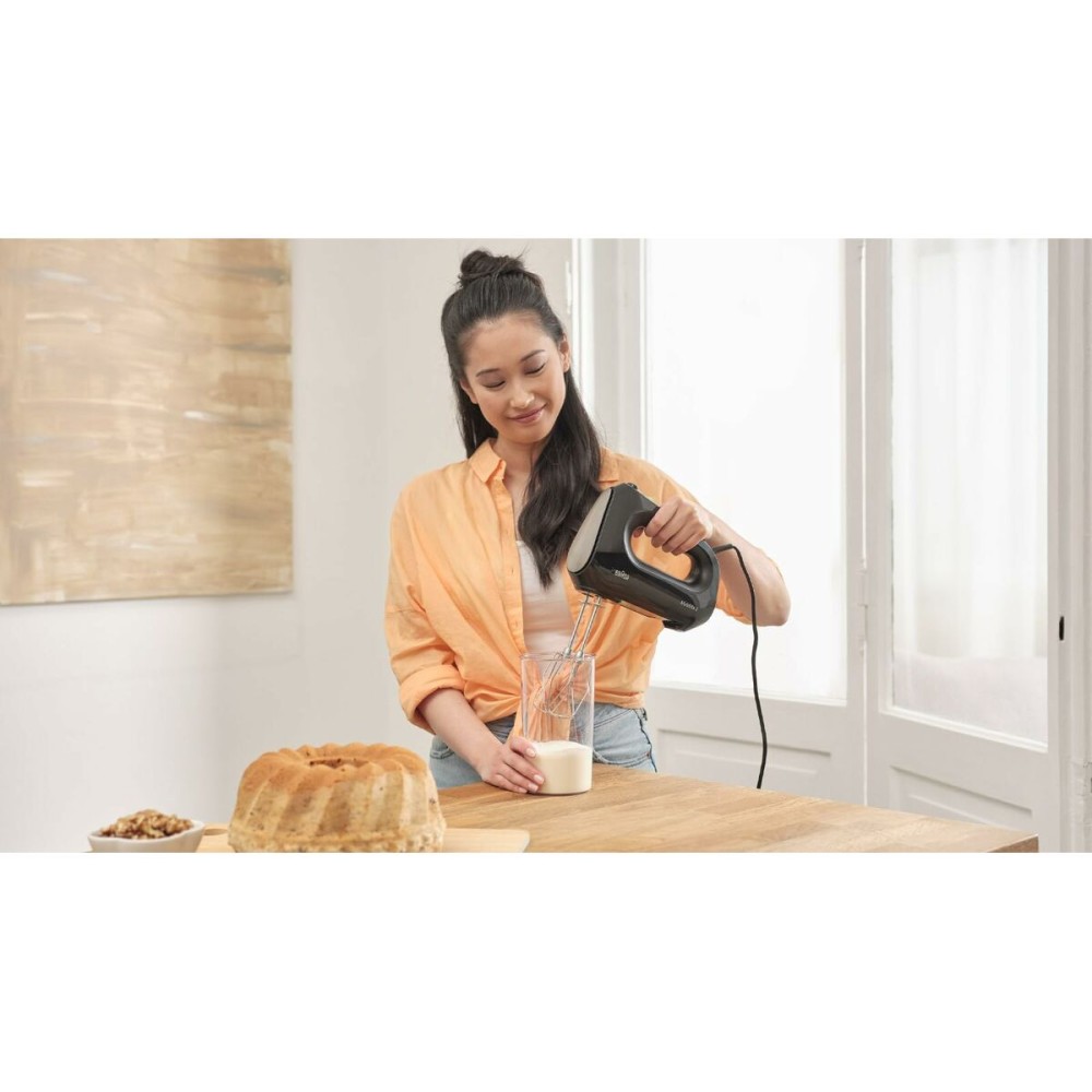 Mixeur/mélangeur de pâte Braun HM2110BK Noir 500 W