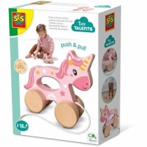 Jointed Figure SES Creative Unicornio de madera 2 en 1 Unicorn