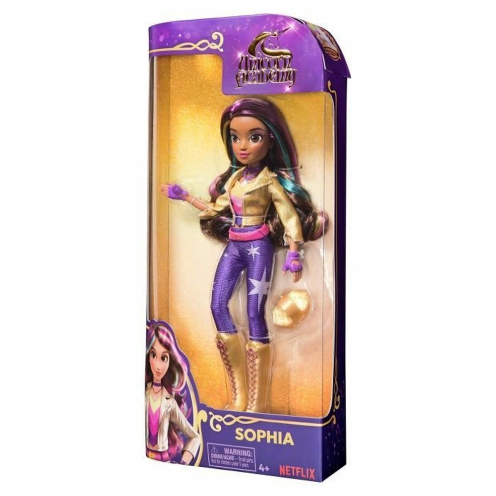 Doll Spin Master Sophia Academia Unicornio Unicorn 9 Pieces