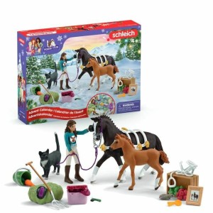 Adventskalender Schleich 99092 Club Kunststoff (24 Stücke)