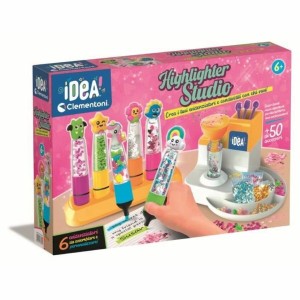Schreibset Clementoni L'atelier des fluorescents (10 Stück)