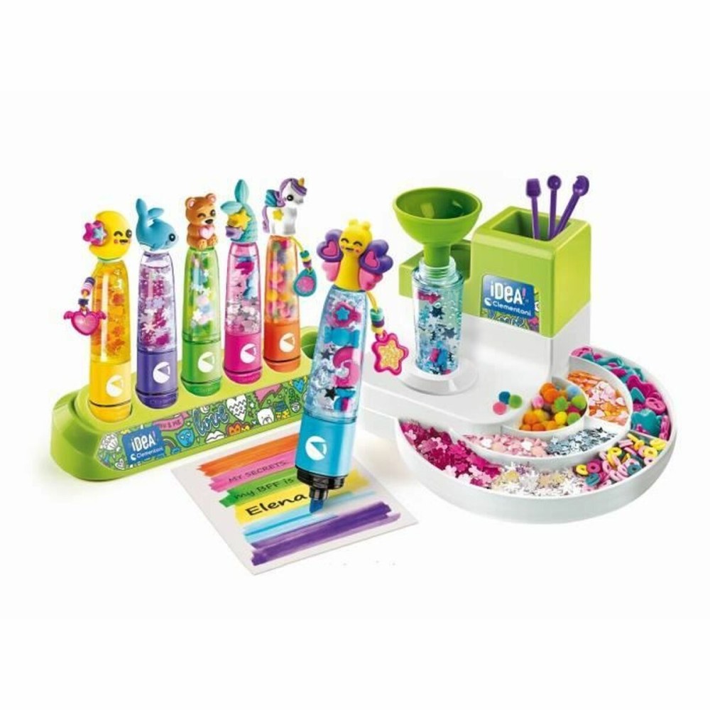 Schreibset Clementoni L'atelier des fluorescents (10 Stück)