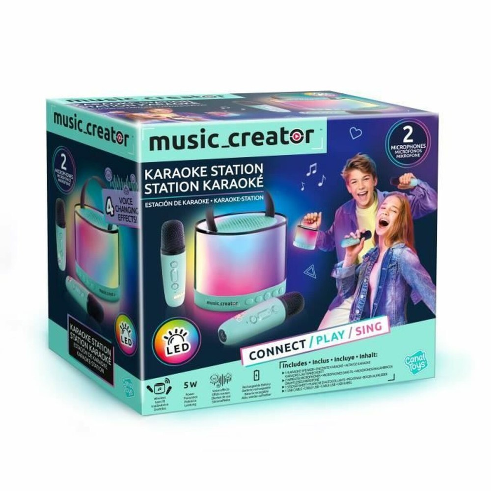 Lautsprecher mit Karaoke Mikrofon Canal Toys INF 044