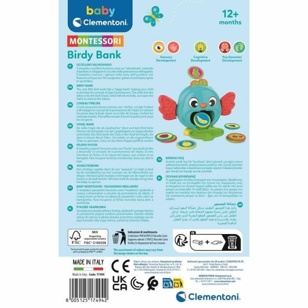 Jouet interactif pour bébé Clementoni