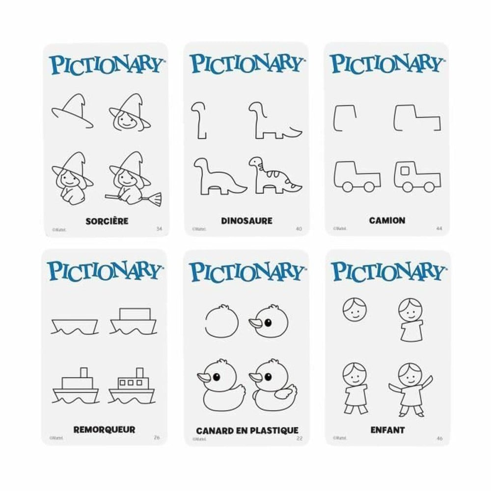 Board game Mattel PICTIONARY