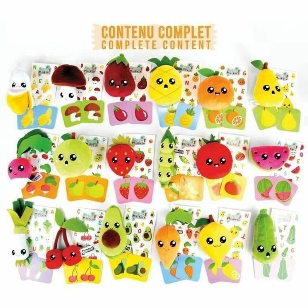 Fluffy toy Jemini JEMINI Multicolour Plush Children's Fruits