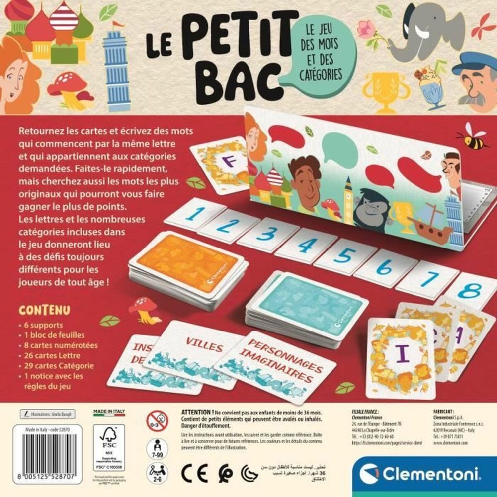 Jeu de société Clementoni El pequeño bac