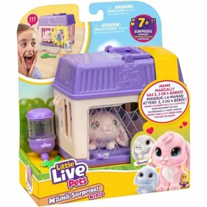 Fluffy toy Little Live Pets Mama Surprise Rabbits Pink Rose Plush Rabbit