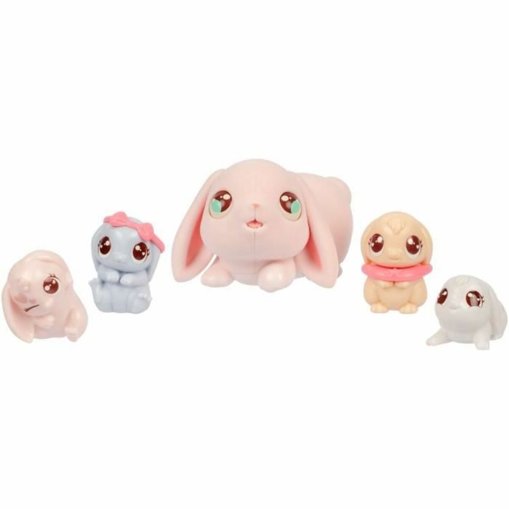 Fluffy toy Little Live Pets Mama Surprise Rabbits Pink Rose Plush Rabbit