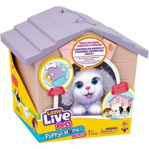 Jouet Peluche Little Live Pets Surprise Niche Rose Tissu Peluche Grenouille Chien