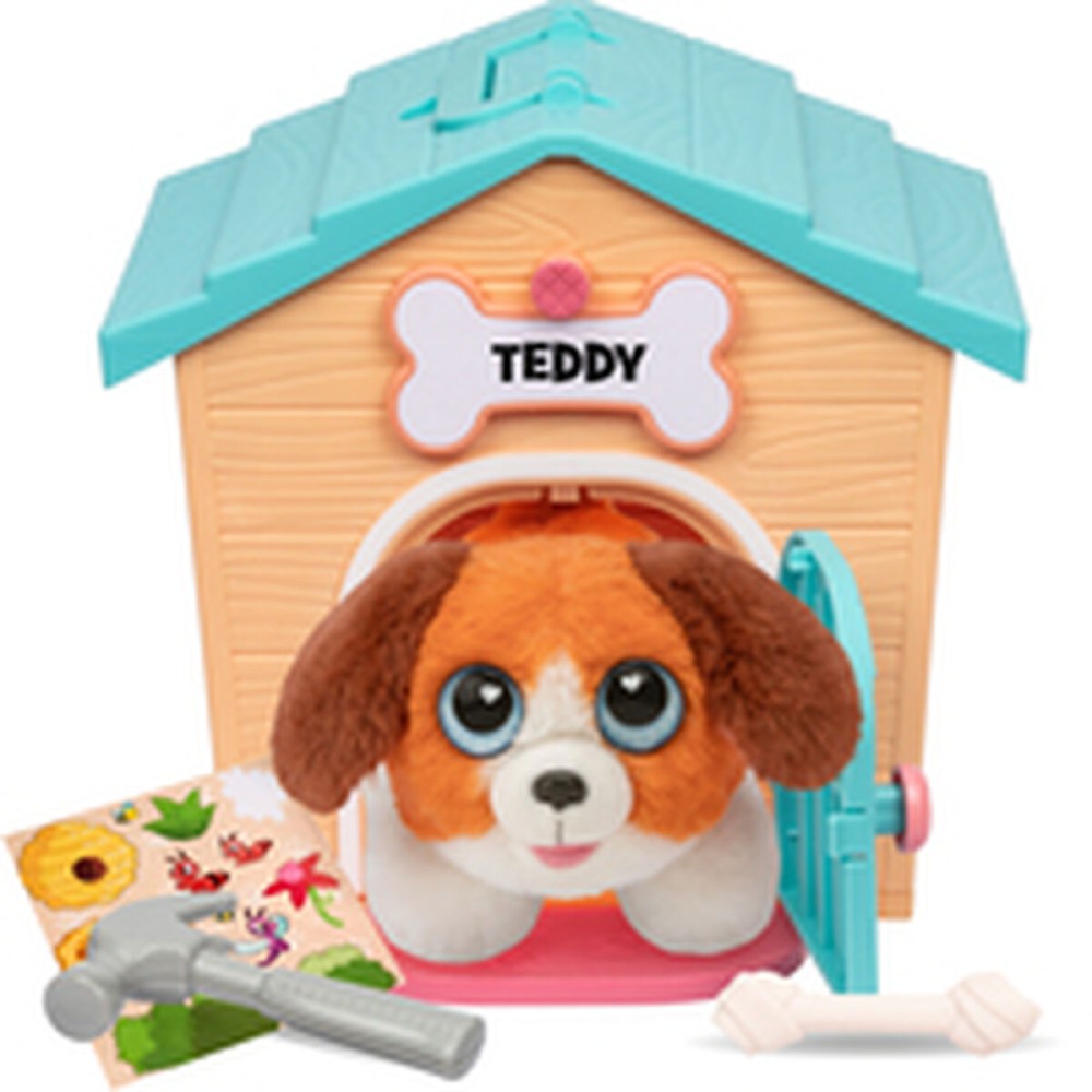 Jouet Peluche Moose Toys Orange Dog Multicouleur Tissu Peluche Chien