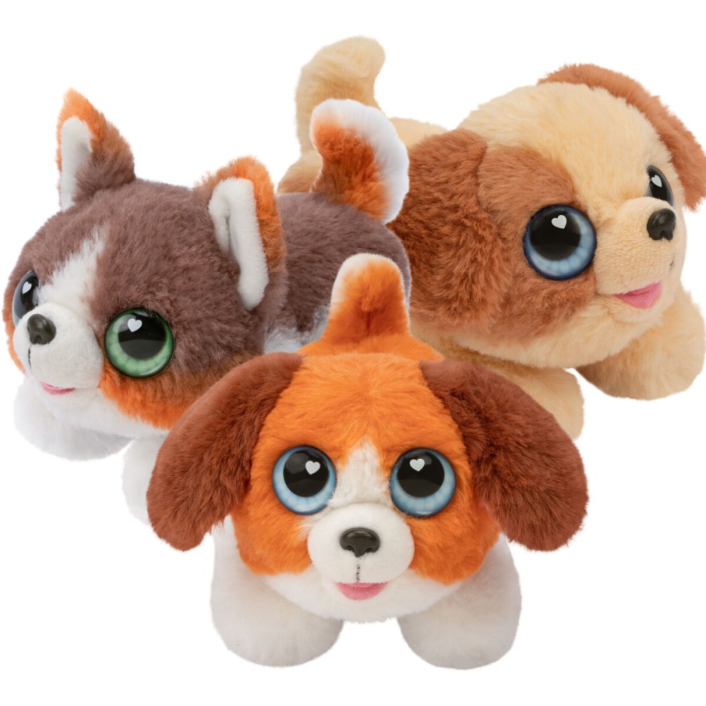 Jouet Peluche Moose Toys Orange Dog Multicouleur Tissu Peluche Chien