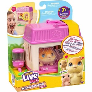 Fluffy toy Little Live Pets Mama Surprise Hamsters Orange Plush Hamster