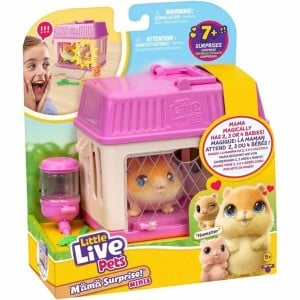 Plüschtier Little Live Pets Mama Surprise Hamsters Orange Plüsch Hamster