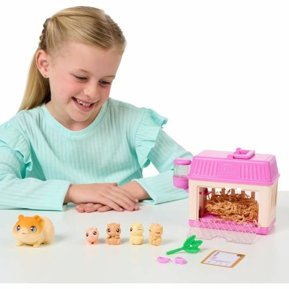 Plüschtier Little Live Pets Mama Surprise Hamsters Orange Plüsch Hamster
