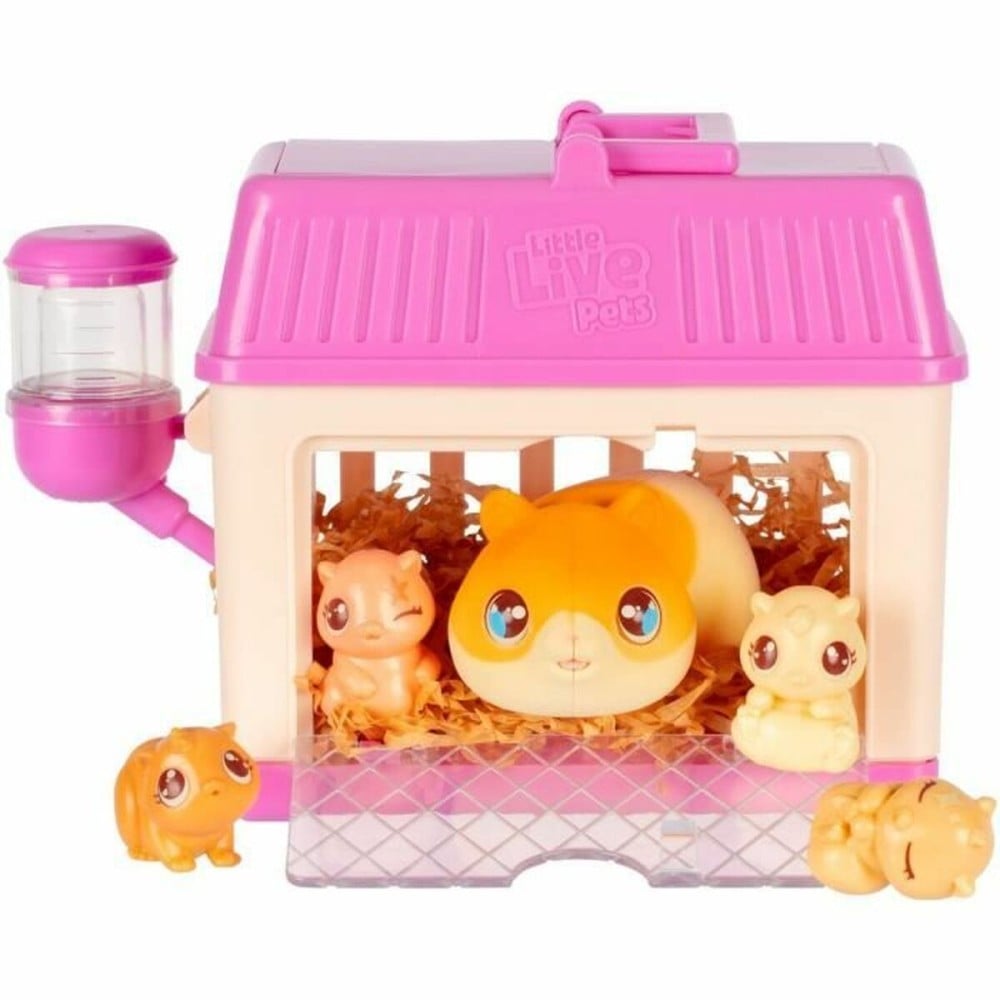 Fluffy toy Little Live Pets Mama Surprise Hamsters Orange Plush Hamster