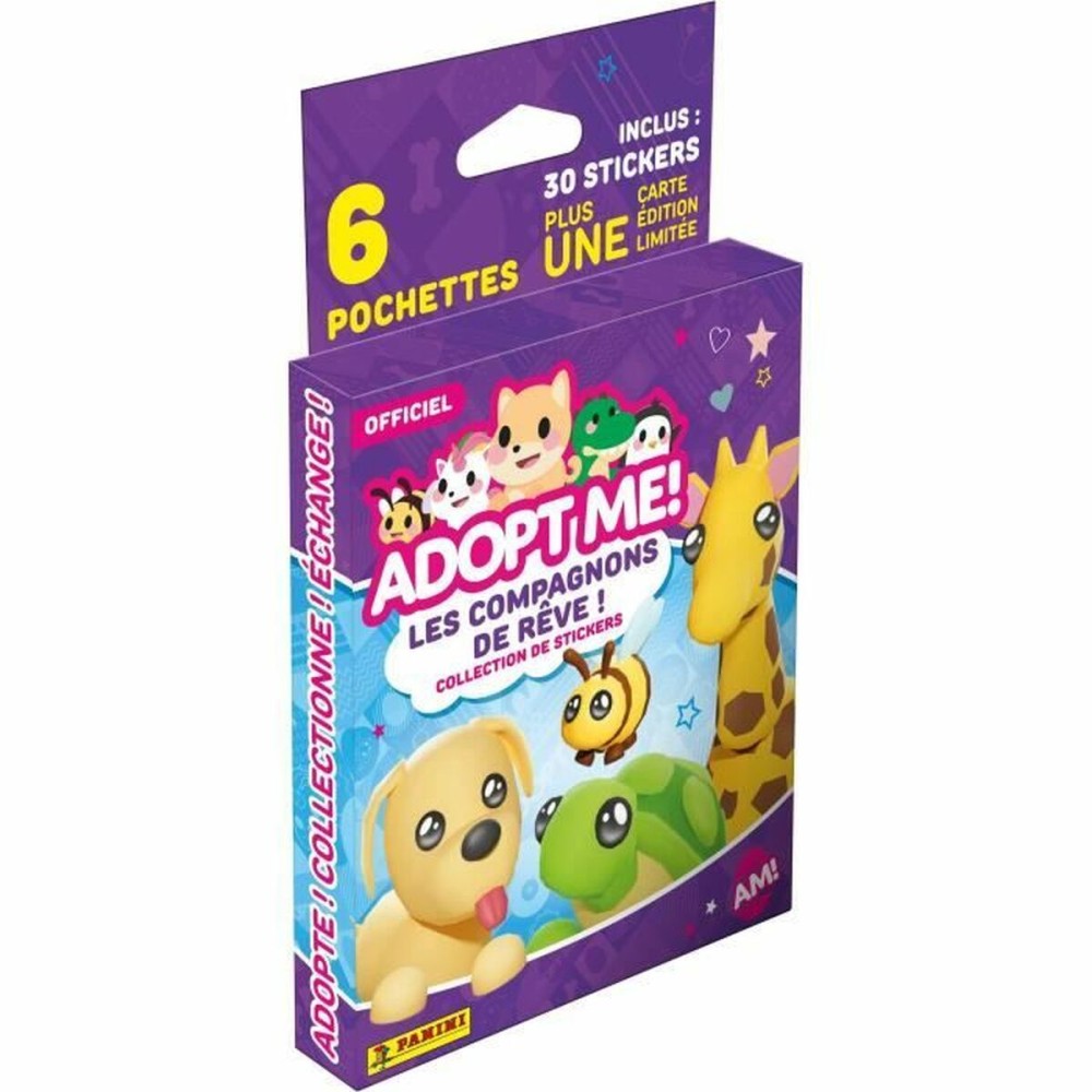 Pack of stickers Panini ¡Adoptame! Roblox