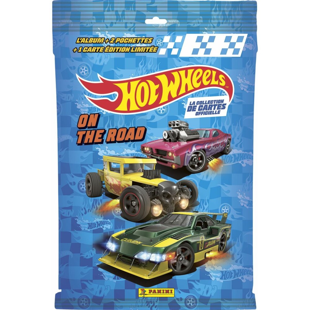 Pack of stickers Panini Hot Wheels TC