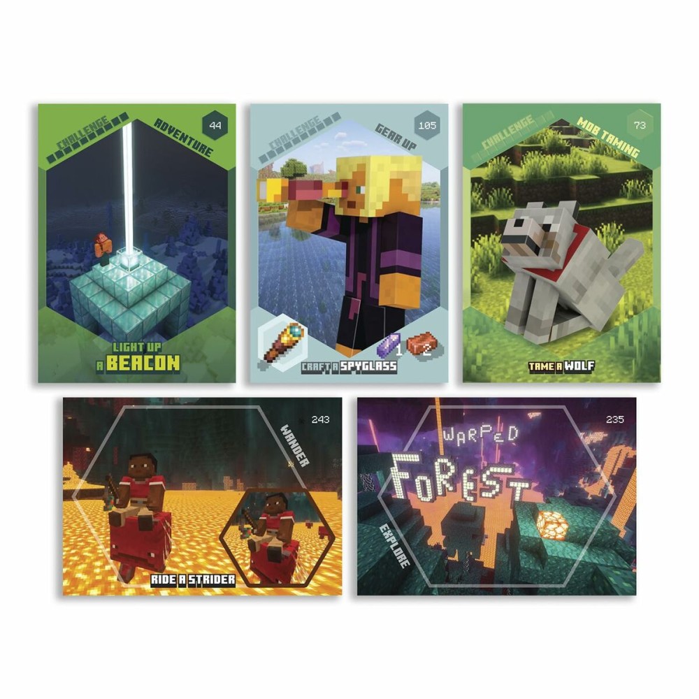 Aufkleber-Pack Panini Minecraft TC 4