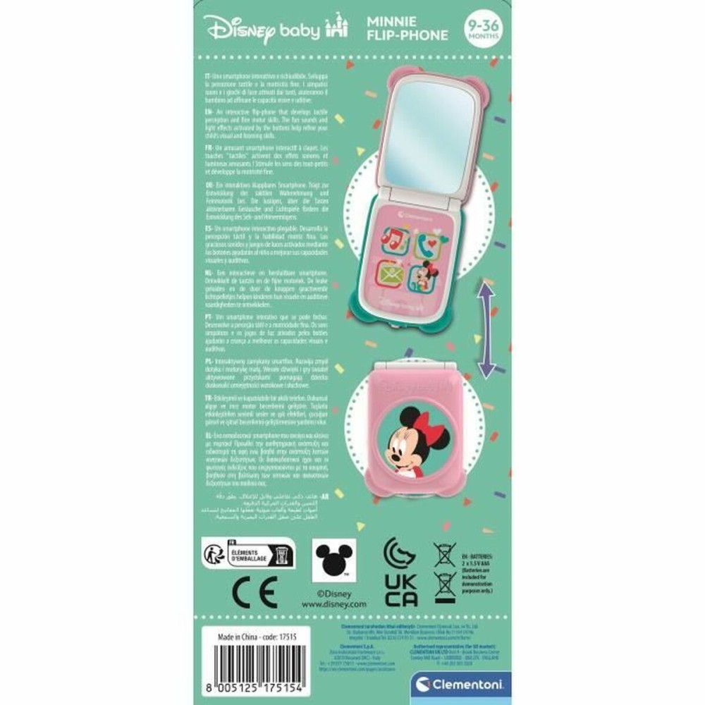 Interaktives Spielzeug für Babys Clementoni Minnie