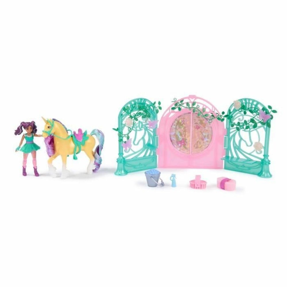 Fluffy toy Spin Master Mini Muñeca Ava y Leaf Color Reveal Unicorn Academy Multicolour Plastic Unicorn