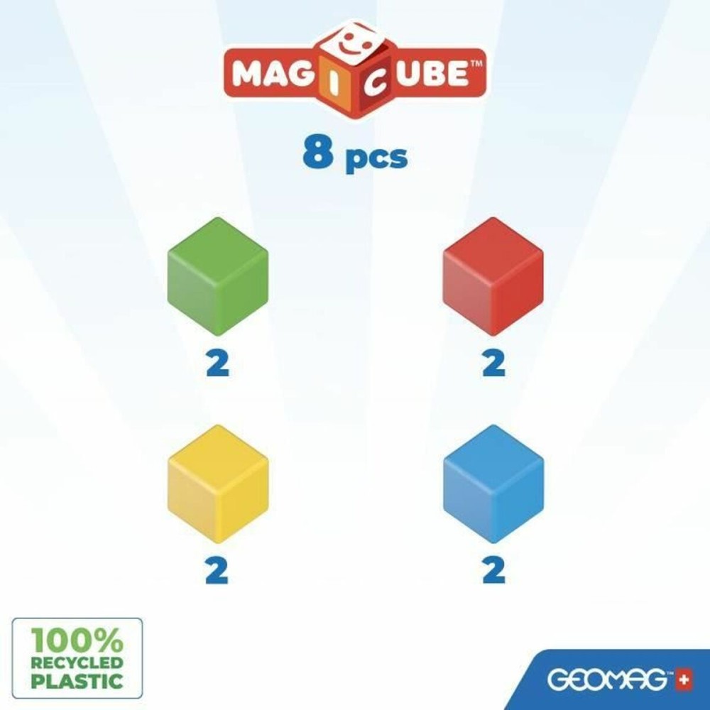 Set de construction Geomag Magicube Recycled Creative Set