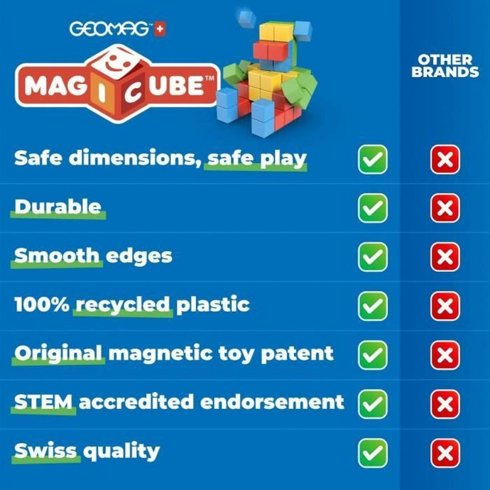Set de construction Geomag Magicube 060