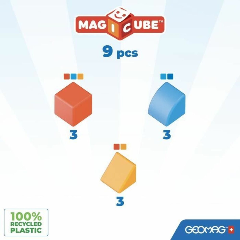 Set de construction Geomag Magicube 208