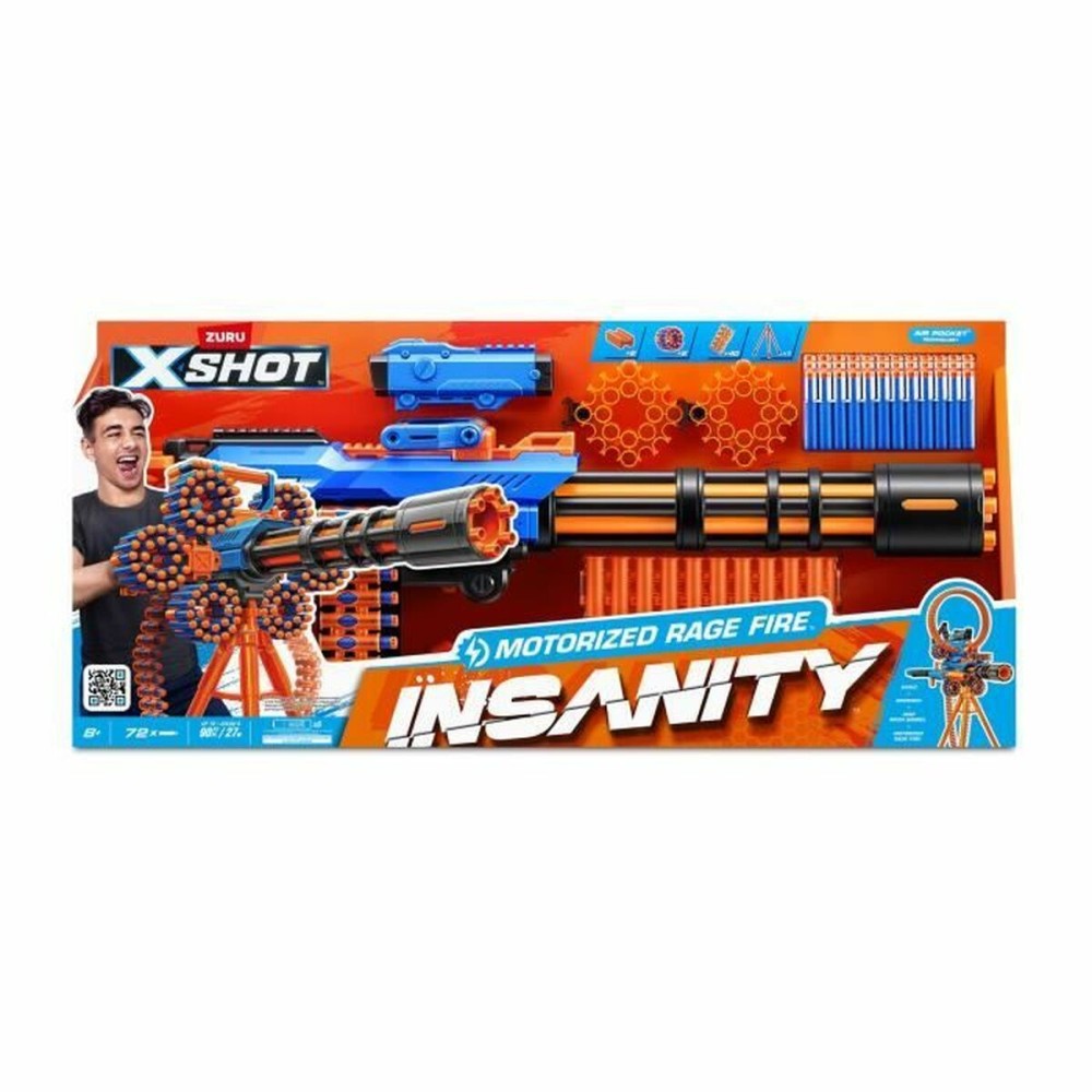 Pistolet à Fléchettes Zuru X-SHOT Rage Fire