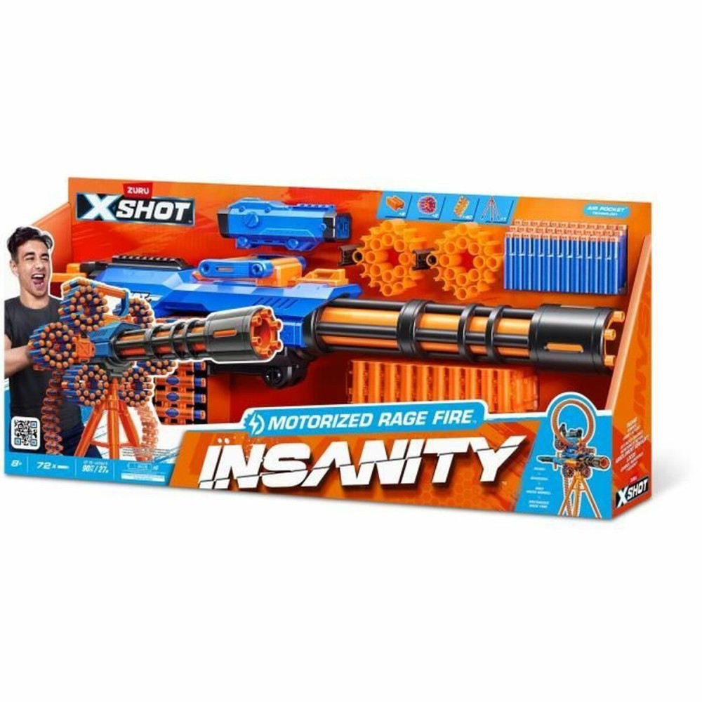 Pistolet à Fléchettes Zuru X-SHOT Rage Fire