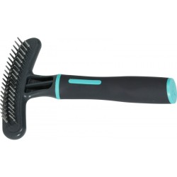 Brosse à Cheveux Zolux 470822 Turquoise Acier Plastique Chien