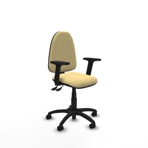 Chaise de Bureau Aýna Asincro Piqueras y Crespo B2D01RN Crème