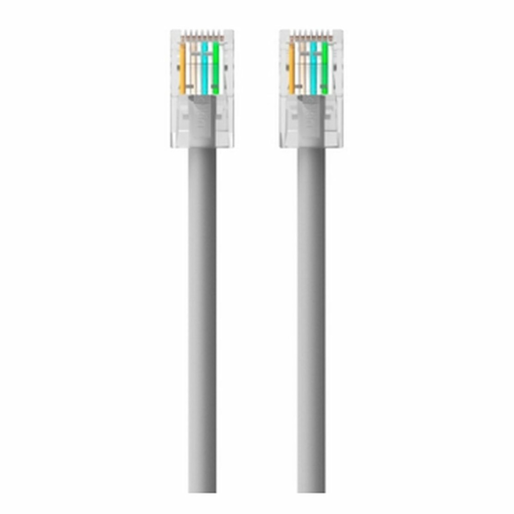 UTP starres Netzwerkkabel der Kategorie 6 Belkin A3L981BT01M-H-S Grau 1 m 1 Stück