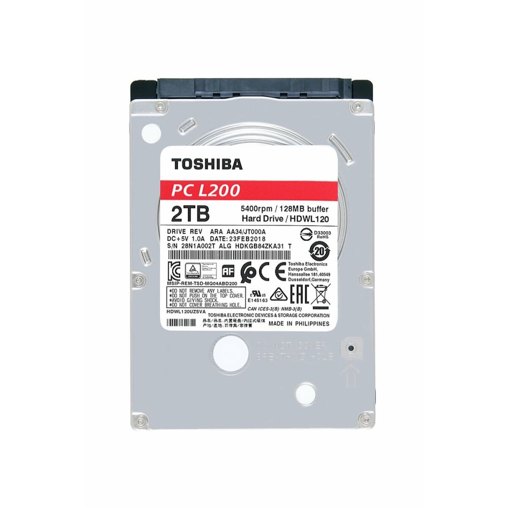 Disque dur Toshiba HDKGB91ZKA01T 2,5" 2 TB