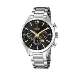 Montre Homme Festina F20343/4 Noir Argenté