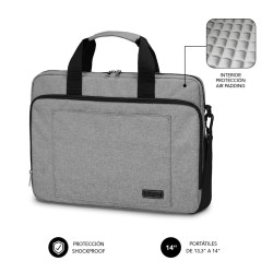 Laptoptasche Subblim SUBLB4APLB01 Grau 14"