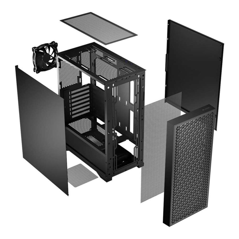 ATX Semi-tower Box Logic AT-DART-PRO-SOLI-10 Black