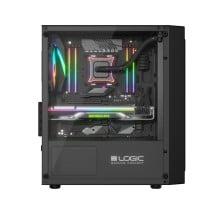 ATX Semi-tower Box Logic ATOS ARGB Black