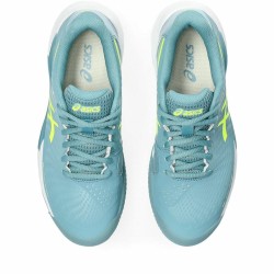 Chaussures de Tennis pour Femmes Asics Gel-Challenger 14 Clay  Bleu clair