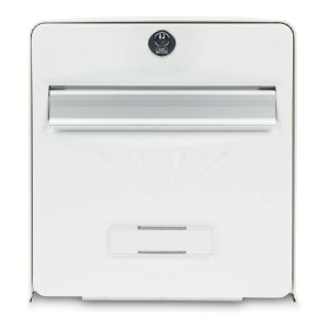 Letterbox Burg-Wachter White Stainless steel Galvanised Steel 36,5 x 28 x 31 cm