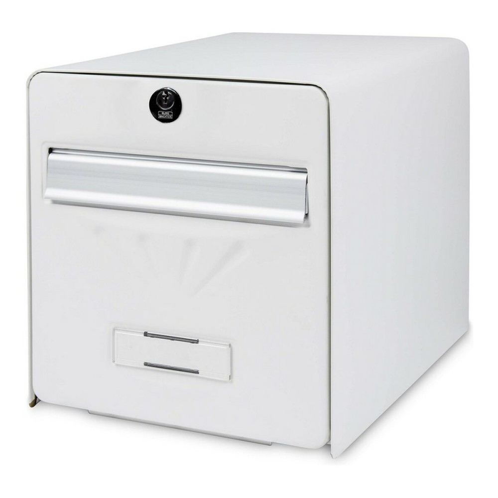 Letterbox Burg-Wachter White Stainless steel Galvanised Steel 36,5 x 28 x 31 cm