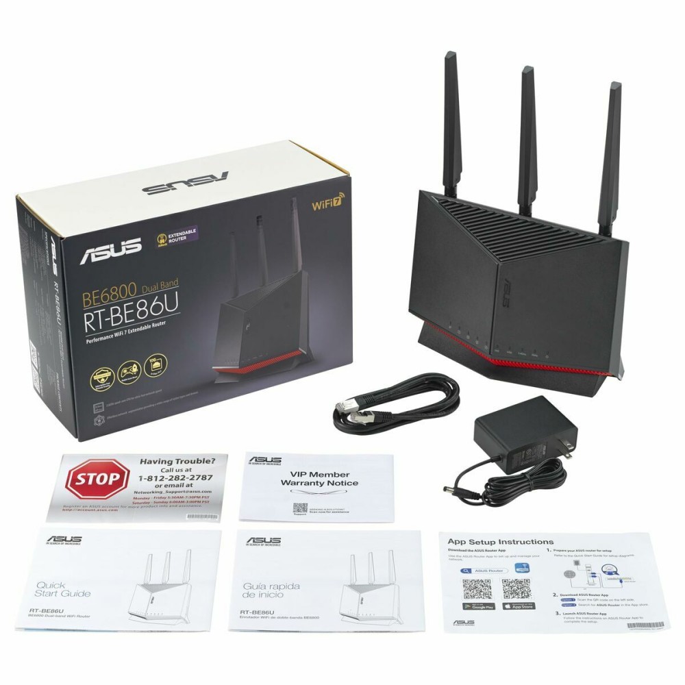 Router Asus 90IG08W0-MO9A0V Schwarz RJ45 Ethernet LAN Wi-Fi