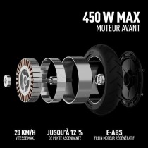 Elektroroller Segway Schwarz 450 W 20 km/h