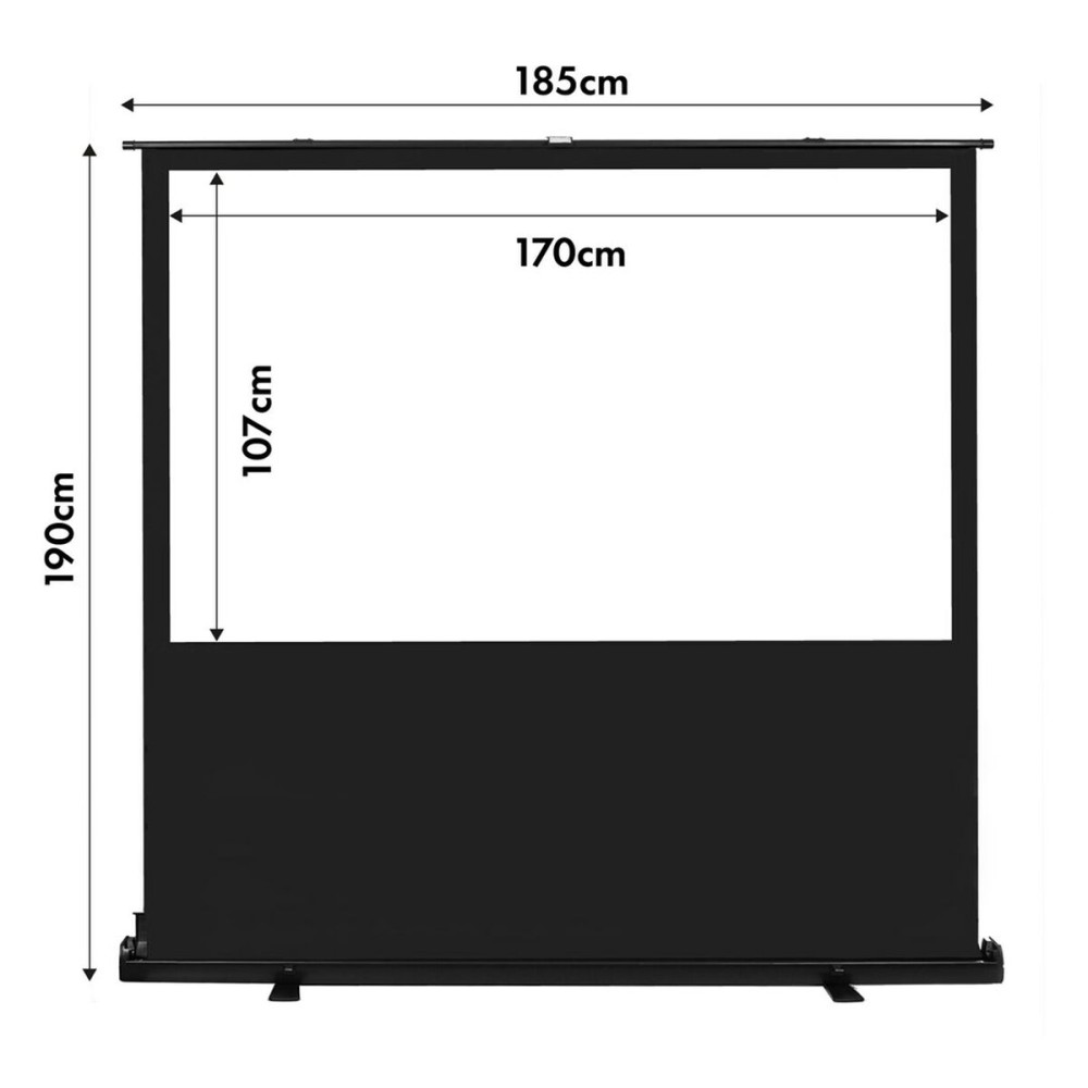 Écran de Projection pour Ordinateur MacLean MC-212 80"