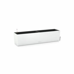 Pot Lechuza Blanc polypropylène Rectangulaire
