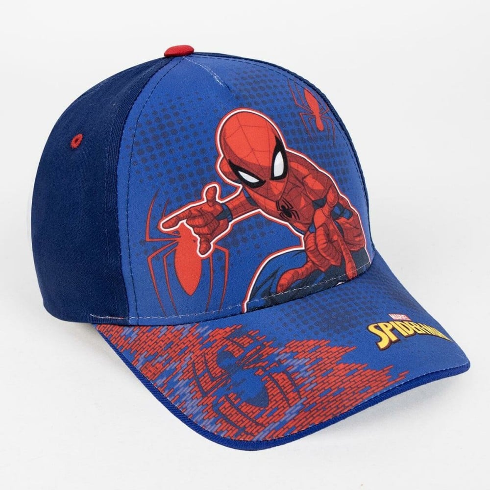 Child Cap Spider-Man Blue (53 cm)