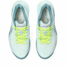 Chaussures de Tennis pour Femmes Asics Gel-Resolution 9 Clay Aigue marine