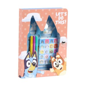 Ensemble de Papeterie Bluey 8 Pièces